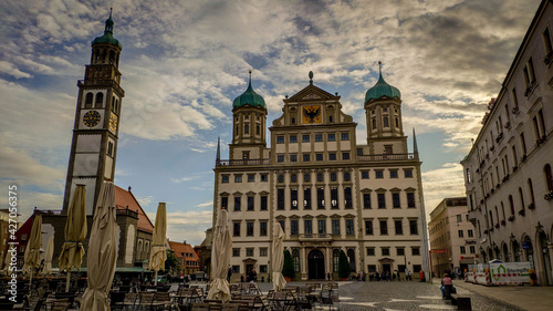 VIew of Augsburg Town Hall