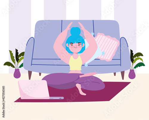online yoga home