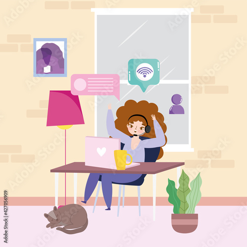 remote freelance work © Stockgiu