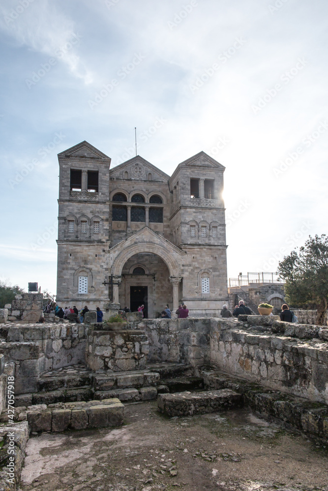 Basilica of the Transfiguration, Mount Tabor, Galilee,