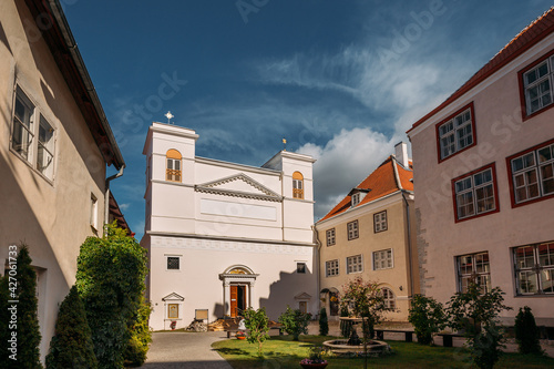 Tallinn, Estonia. St. Peter and St. Paul's Cathedral in sunny summer day.
