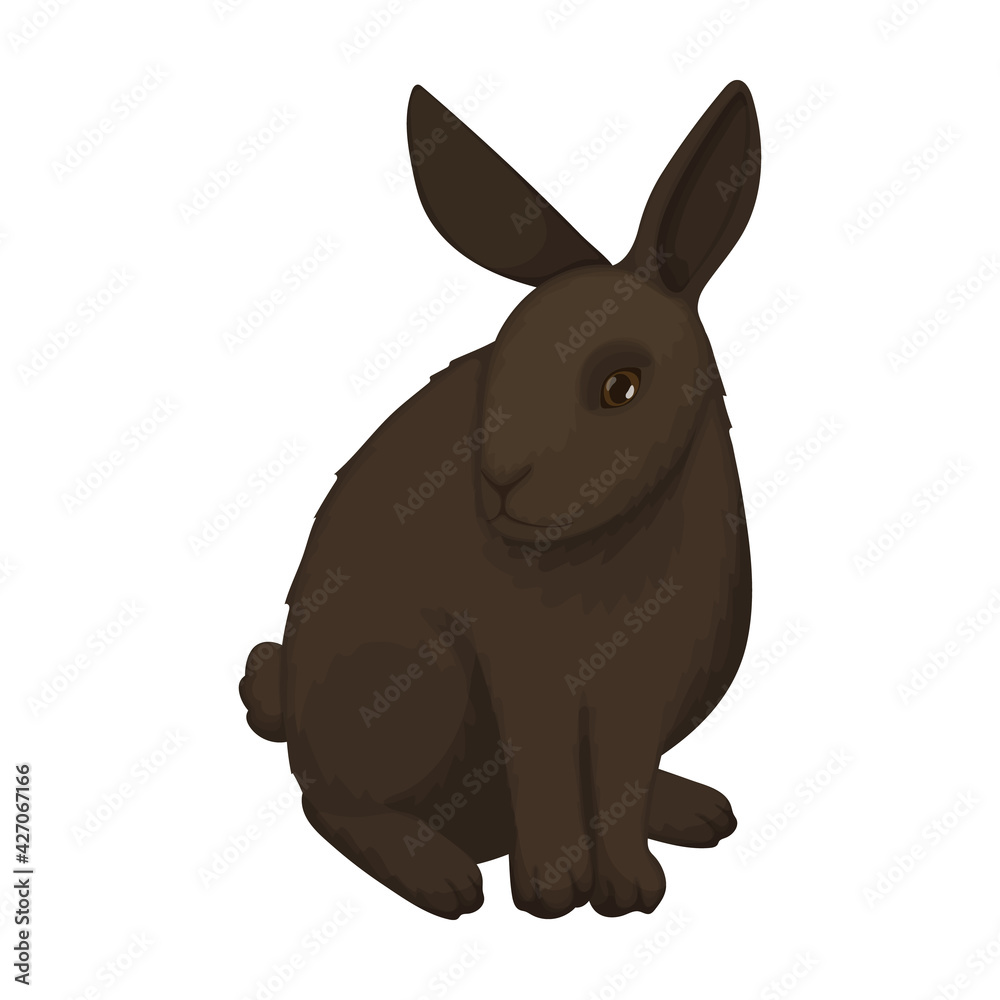 Rabbit vector cartoon icon. Vector illustration bunny on white background. Isolated cartoon illustration icon of rabbit. Rabbit vector cartoon icon. Vector illustration bunny on white background. Isolated cartoon illustration icon of rabbit.