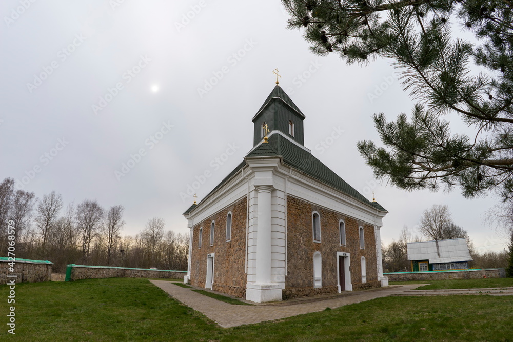 The Trinity Church in the village of Bolshaya Svorotva is a unique religious building for Belarus, has the shape of a triangle The Trinity Church in the village of Bolshaya Svorotva is a unique religious building for Belarus, has the shape of a triangle