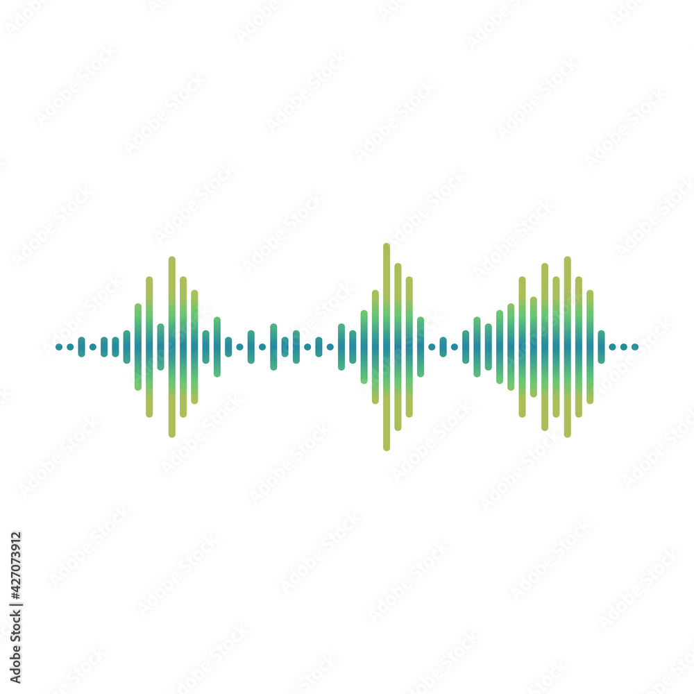 Sound wave vector cartoon icon. Vector illustration sound wave on white background. Isolated cartoon illustration icon of form. Sound wave vector cartoon icon. Vector illustration sound wave on white background. Isolated cartoon illustration icon of form.