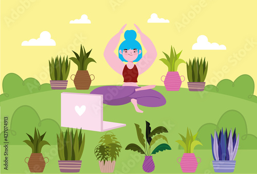 yoga online class