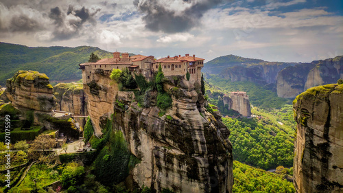 Εκτύπωση καμβά Varlaam monastery, Meteora
