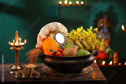Vishukkani or Vishu sight-Kerala Festival