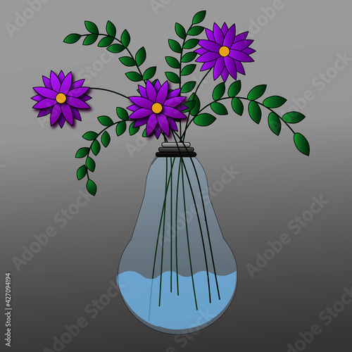 flowers in vase