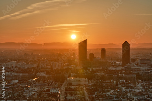 Sunrise in Lyon