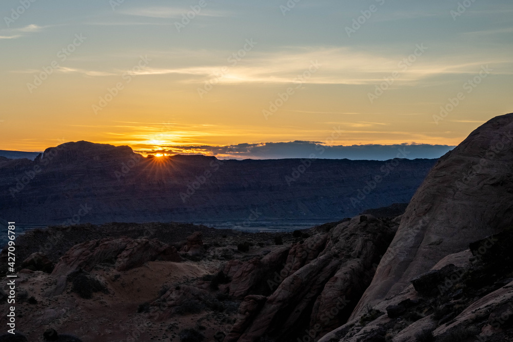Sunset over Moab.