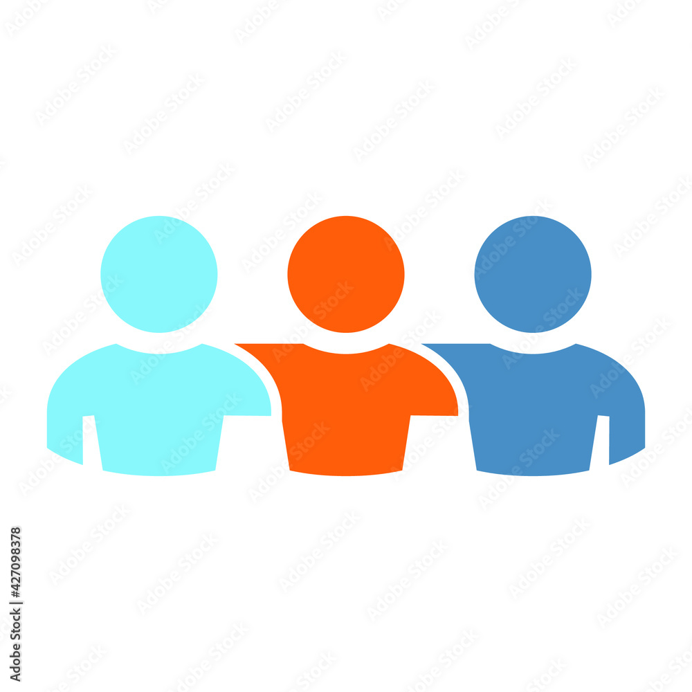 Employee Engagement Team design. Workforce Organization Vector Icon Employee Engagement Team design. Workforce Organization Vector Icon