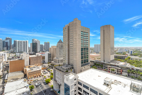 Miami downtown aerial view © Venu
