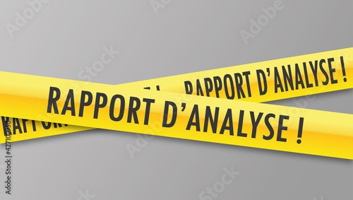 Logo rapport d'analyse.