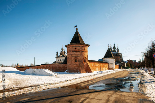 Archangel Michael Yurievsky Monastery. Yuryev-Polsky. Vladimir region. Russia