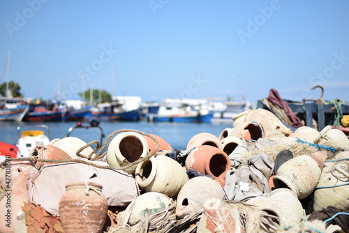 jarres au port photo