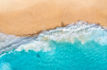 Sierkussen Luchtfoto strand Kust Nusa Penida helder zeewater  © biletskiyevgeniy