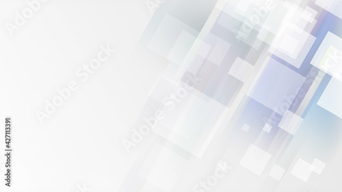 White and grey smooth abstract minimal geometric motion background. Video animation Ultra HD 4K 3840x2160