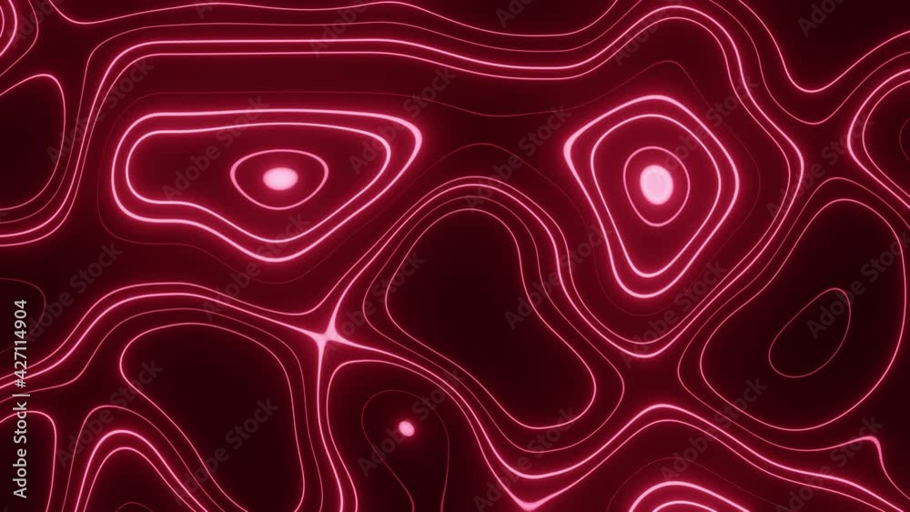 Shiny dynamic waves. 3D Animation. Shiny dynamic waves. 3D Animation.