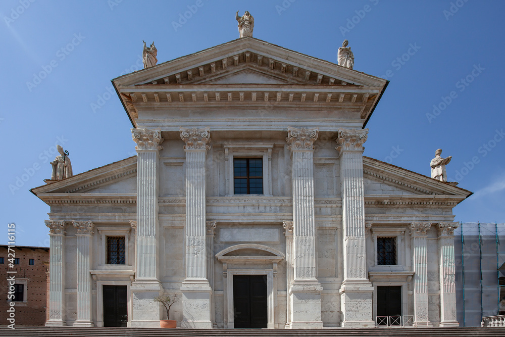Catholic cathedral dedicated to the Assumption of the Blessed Virgin Mary, in the city of Urbino, Italy