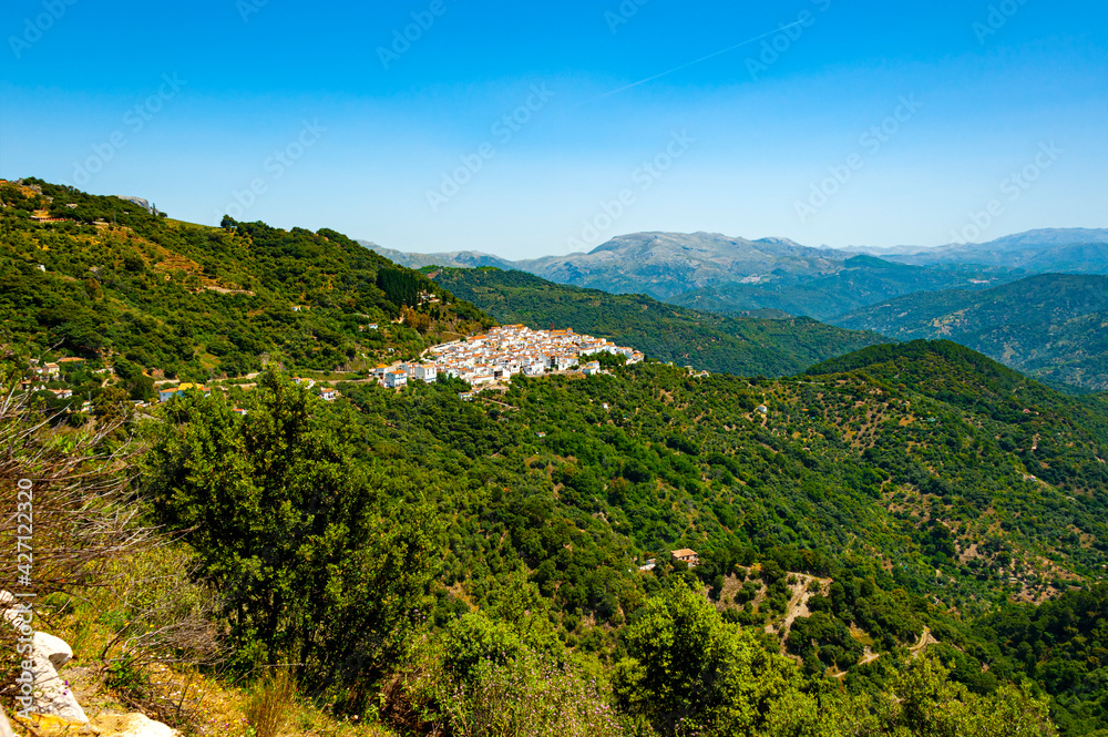 Medieval town Gauchin located in the mountains of Andalusia, famous by its scenery and cultural life