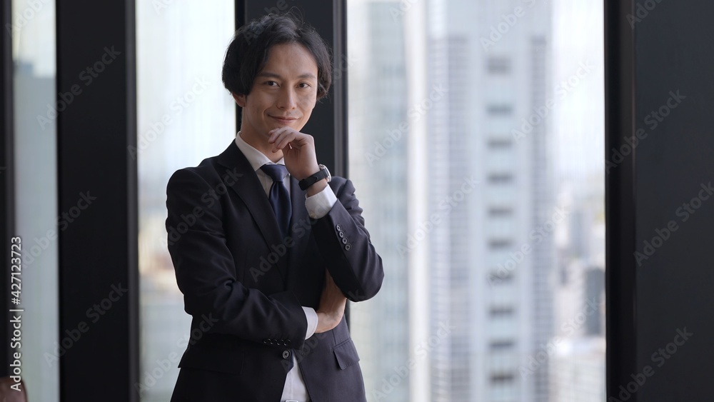 ビジネスマン　ポートレート