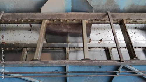 Wallpaper Mural Palm bunch conveyor trough  In industrial plants, manufacturing industries  And trade transport Torontodigital.ca