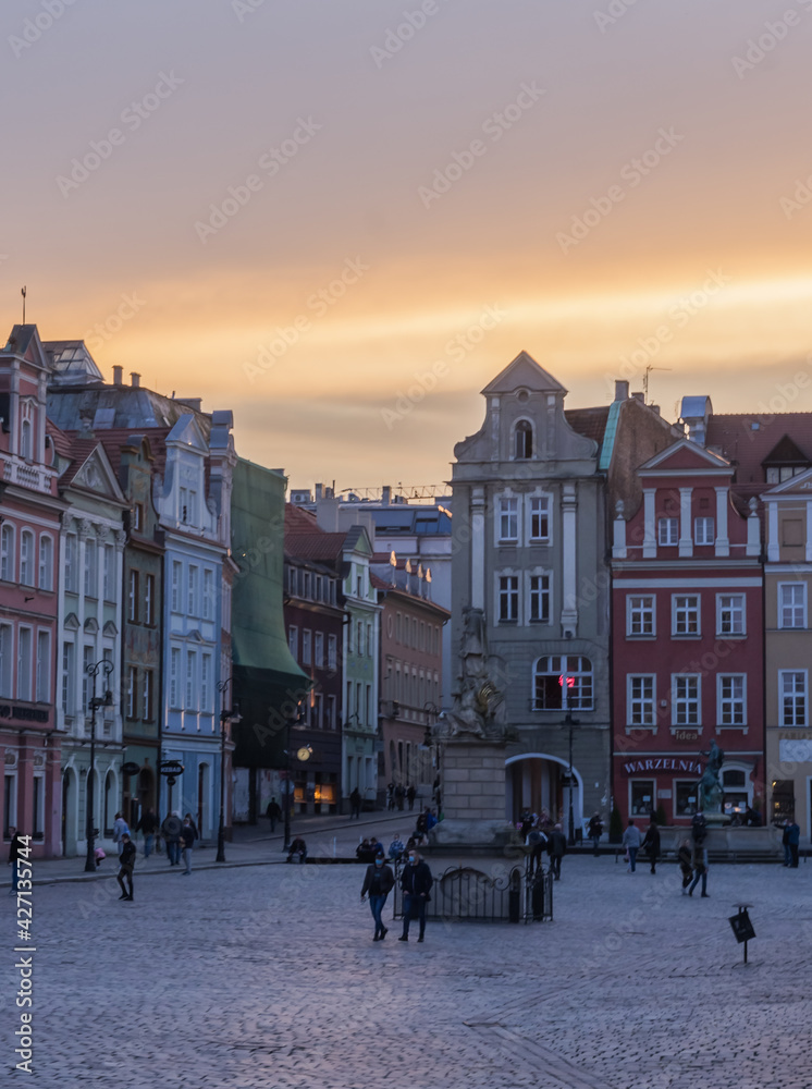 Old Market Square in Poznan