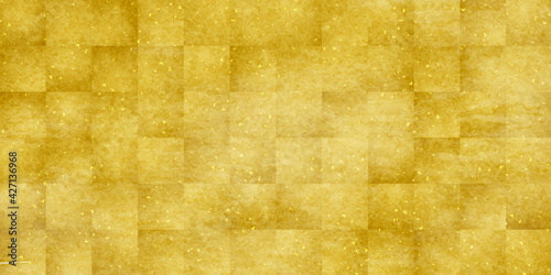 金　和紙　模様　背景