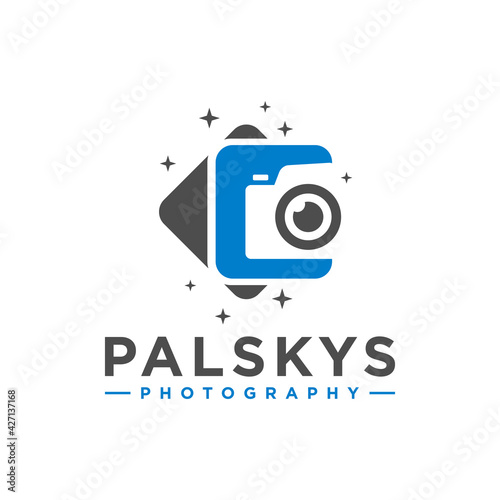 Professional photo photography symbol logo