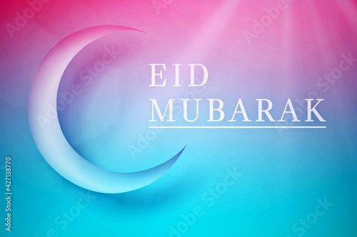 eid mubarak greeting card