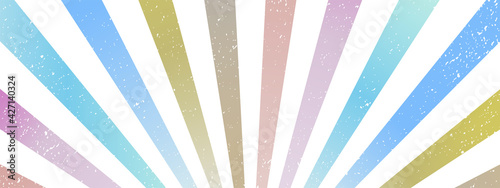 simple retro grunge sunray, sunshine, beam lines, sunburst, rays for background, pattern, banner, label, wallpaper, texture etc. vector design. 