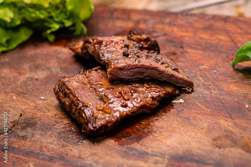 cut of meat called grilled cow entrails 