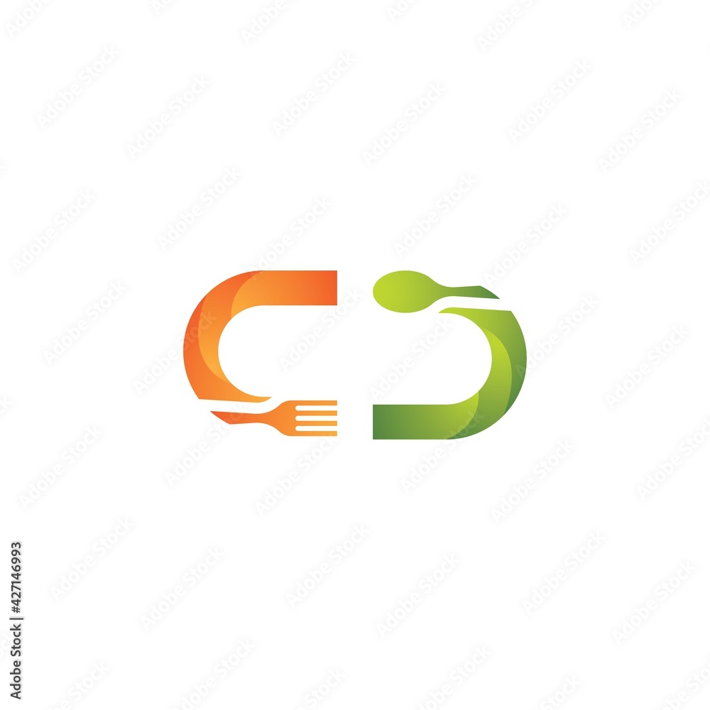 Food logo template Food logo template