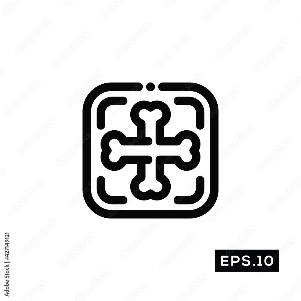 Pet care line Icon Vector. Pet health Icon Vector Illustration Template For Web and Mobile Pet care line Icon Vector. Pet health Icon Vector Illustration Template For Web and Mobile