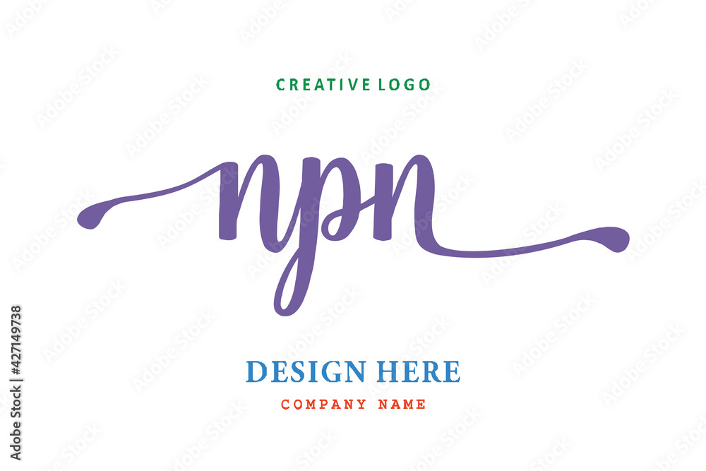 NPN lettering logo is simple, easy to understand and authoritative NPN lettering logo is simple, easy to understand and authoritative