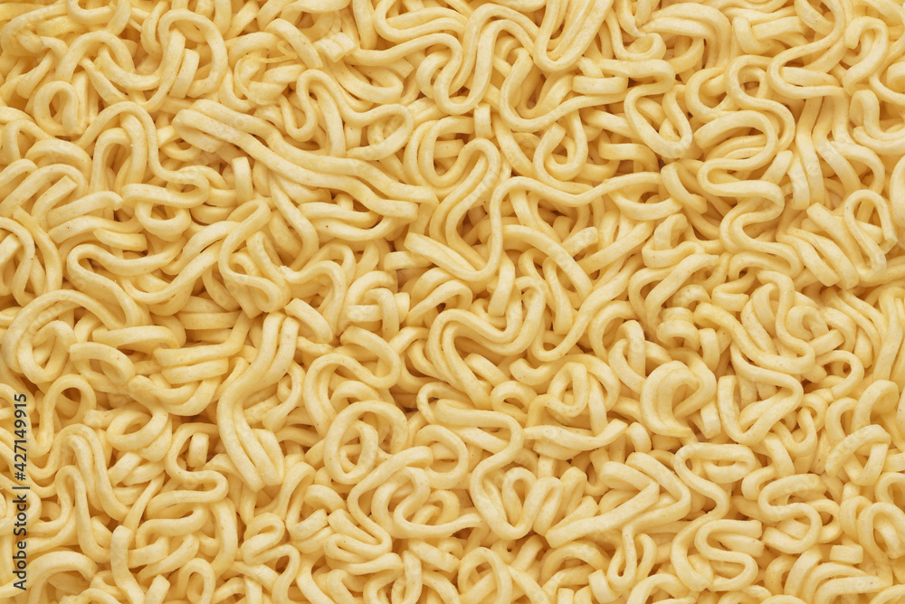 Instant noodles texture or background.