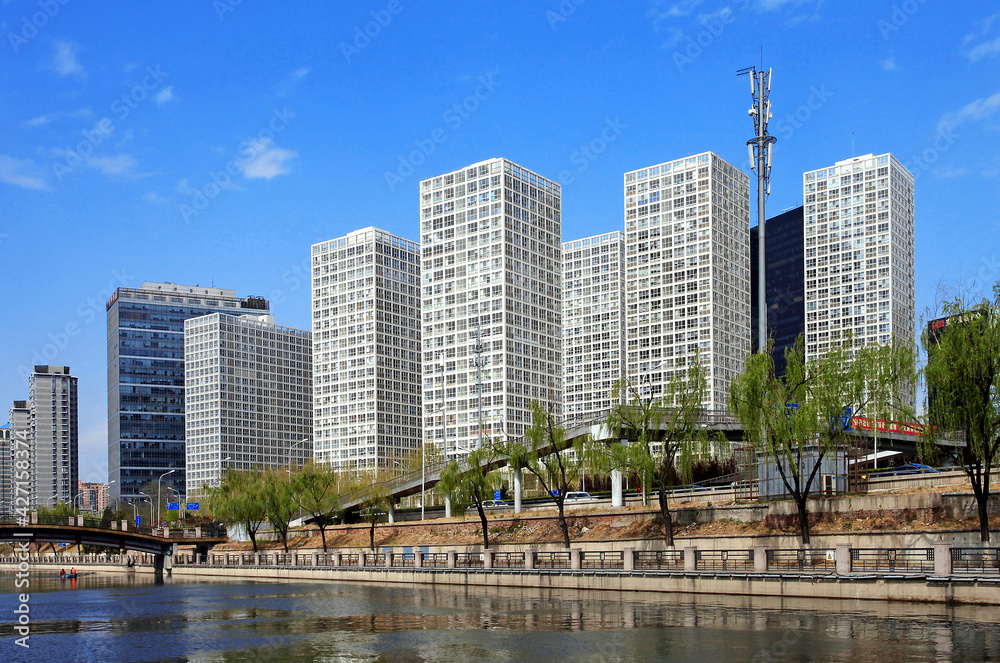 Fototapeta premium SOHO, Beijing Jianwai