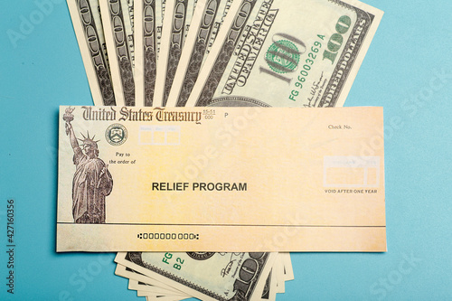 Fotografie USA dollars background