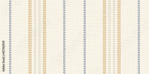 Vector seamless french farmhouse textile pattern. Linen kitchen fabric
