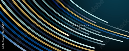 Abstract colorful lines vector background. Internet, big data and technology connections concept, abstract template