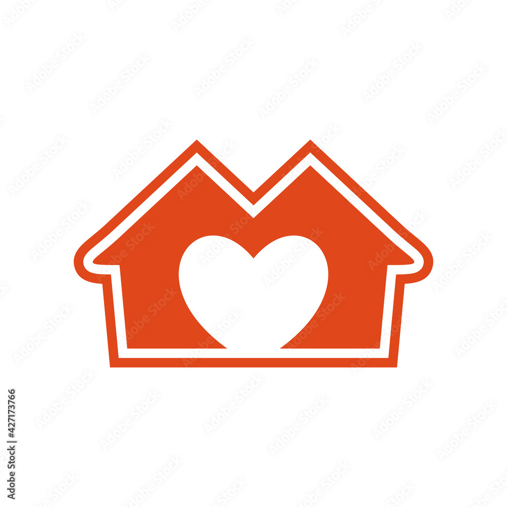 Illustration Vector Graphic of Lovely House Logo. Perfect to use for Technology Company
