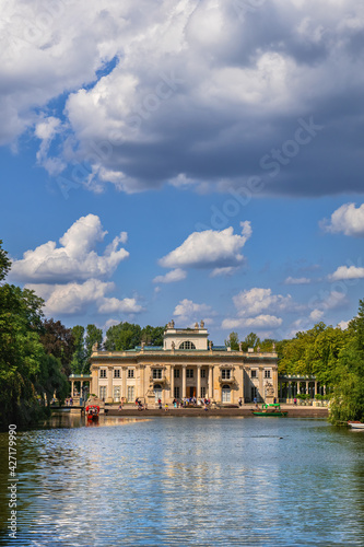 Royal Lazienki Park In Warsaw