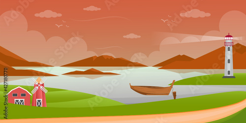 
A beach wallpaper portraying natural holiday view

