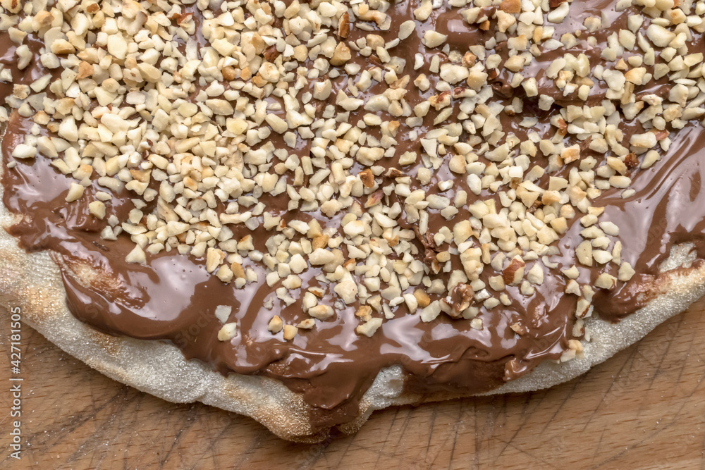 Nutella pizza Nutella pizza