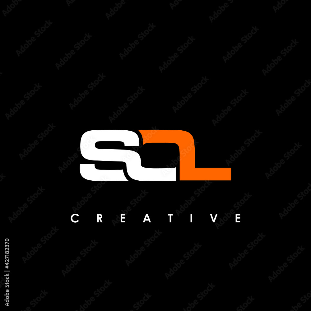 SOL Letter Initial Logo Design Template Vector Illustration SOL Letter Initial Logo Design Template Vector Illustration