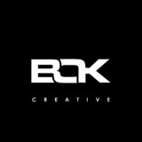 BOK Letter Initial Logo Design Template Vector Illustration