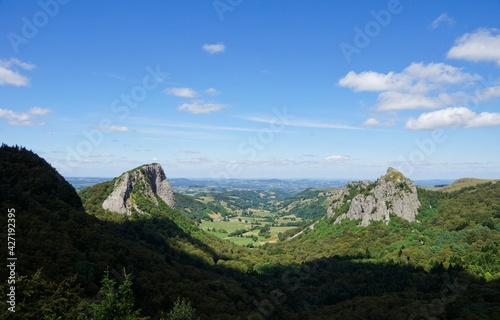 Col de Guéry in Puy-de-Dôme in Central France