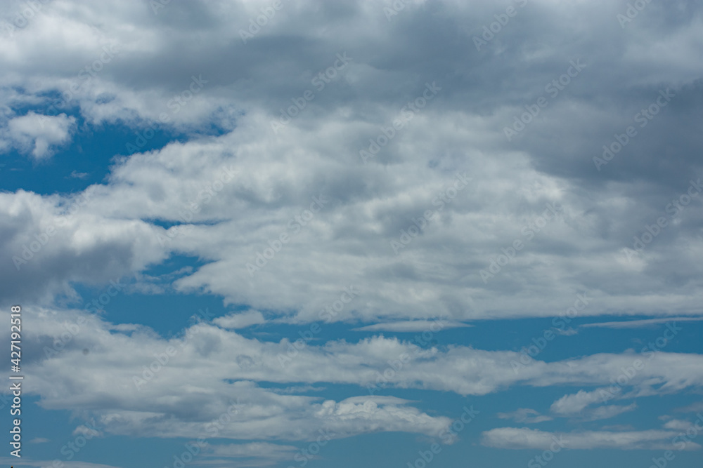 Clouds on a spring Sunday in the Mediterranean Clouds on a spring Sunday in the Mediterranean