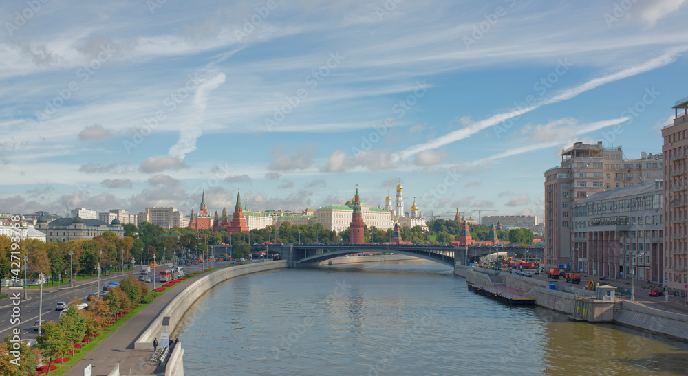 View of the Kremlin from the Patriarchal bridge