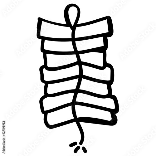 
A premium download vector of chinese festival celebration, firecrackers icon

